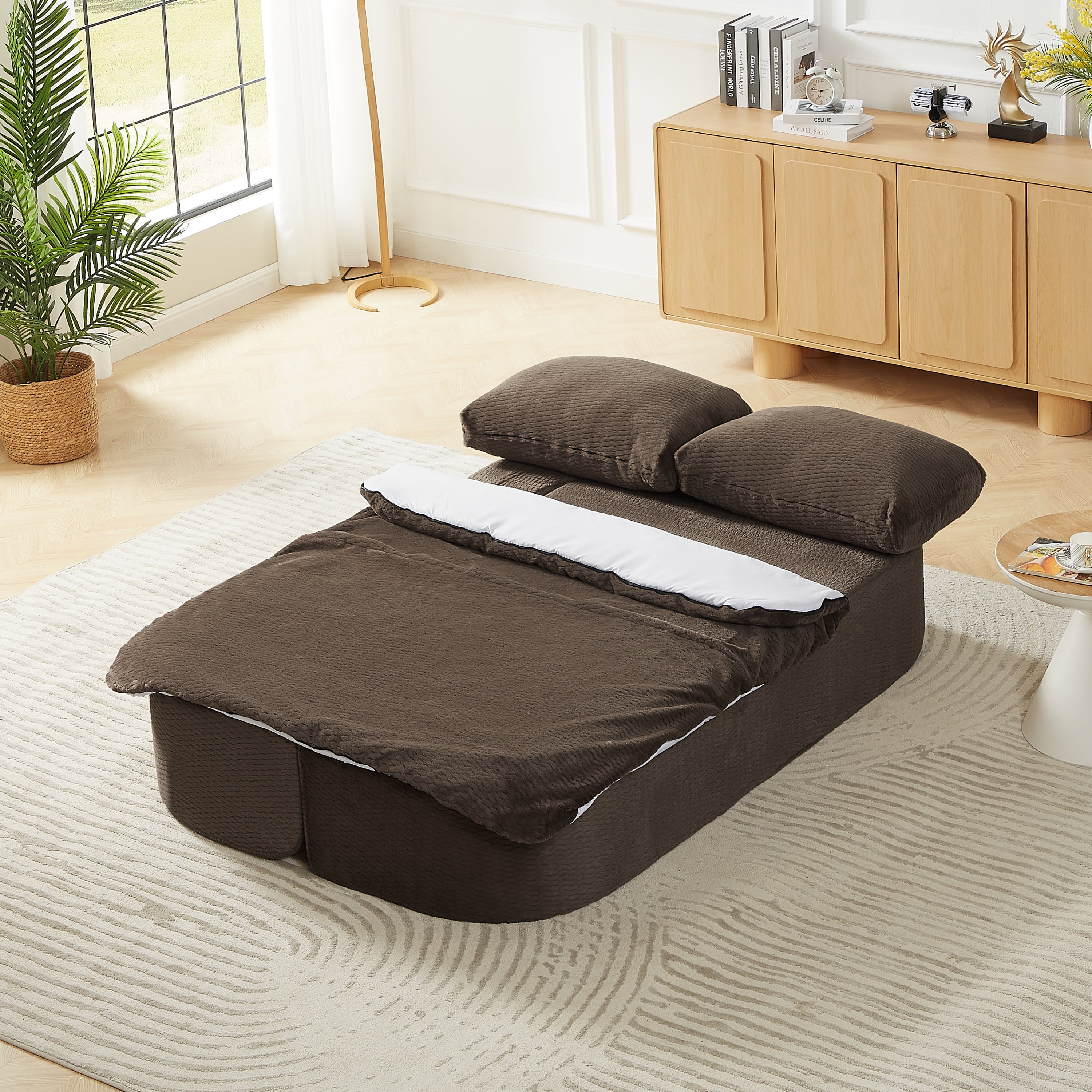 Nevora — 2-in-1 Convertible Foam Sofa Bed