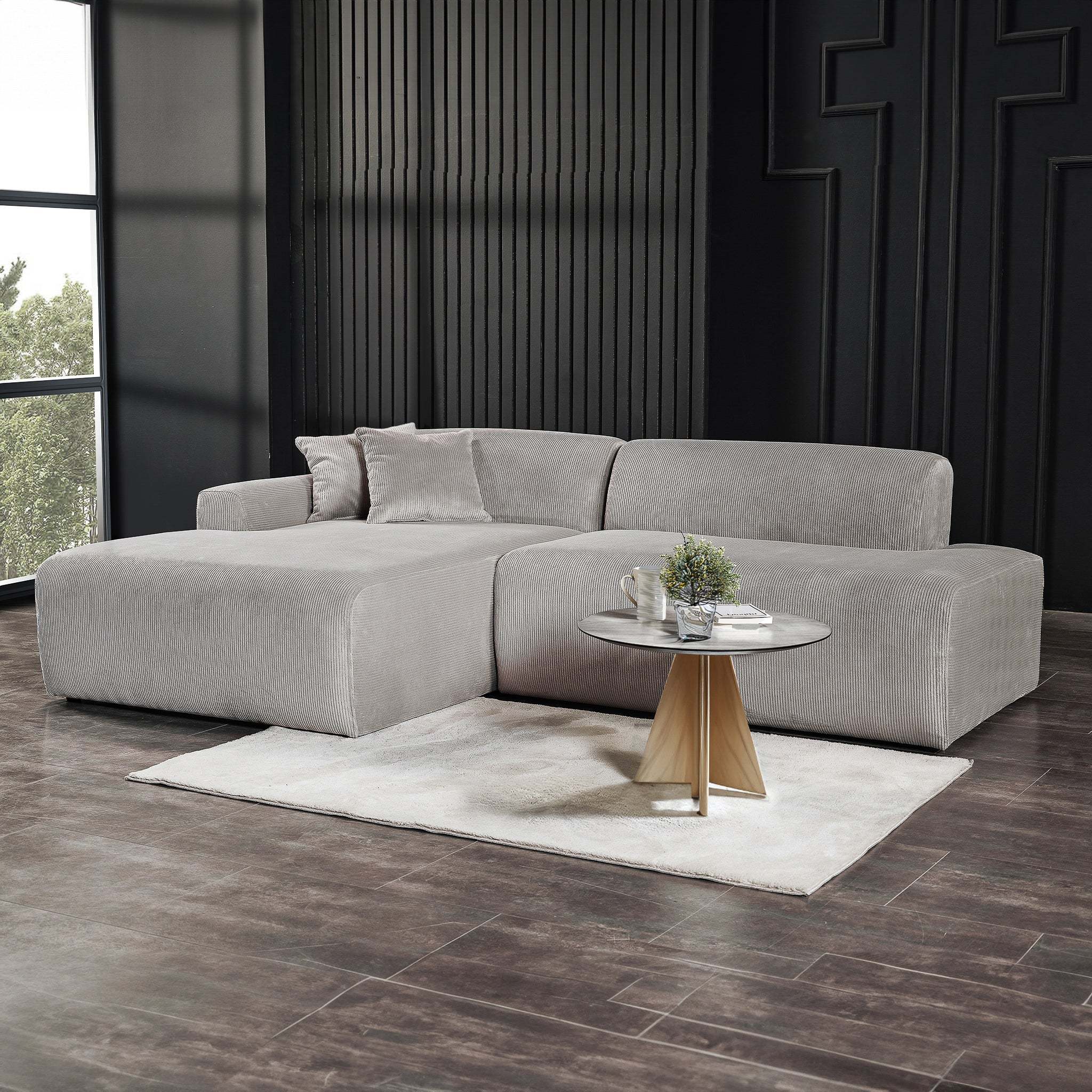 Siena Sofa Grey (Left)