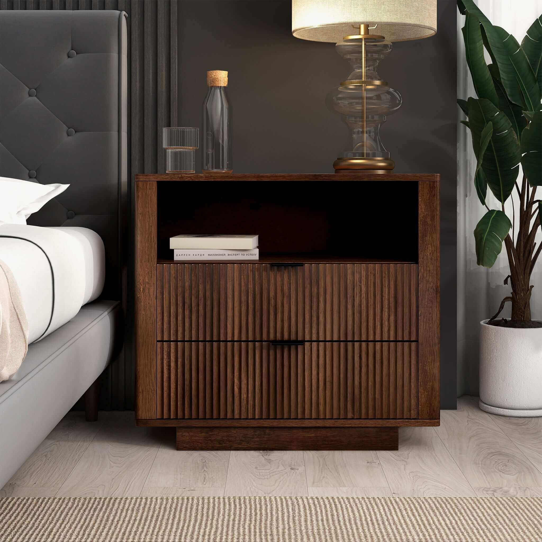 Portier Nightstand (2-Drawer)
