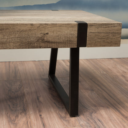 Wooden Style Modern Coffee Table