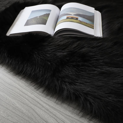 "Cozy Collection" Ultra Soft Fluffy Faux Fur Sheepskin Area Rug