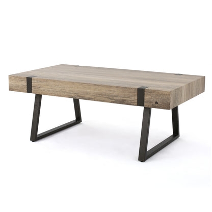 Wooden Style Modern Coffee Table