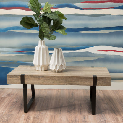 Wooden Style Modern Coffee Table